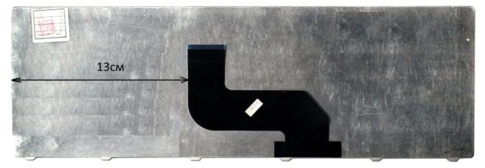 Клавиатура Acer Packard Bell (TJ61, TJ65. Gateway NV40, NV42, NV44, NV48, NV52, NV53, NV54, NV56, NV58, NV59, NV73, NV74, NV78, NV79)  - изображение 2