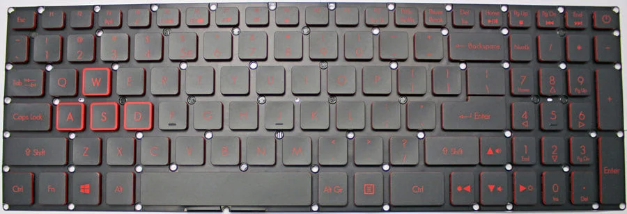Клавиатура Acer Nitro 5 AN515; AN515-41, AN515-42, AN515-51, AN515-52 - изображение 3