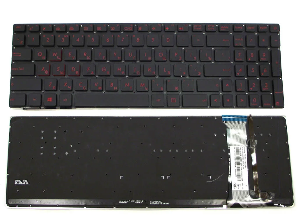 Клавиатура Asus ROG G551 с подсветкой