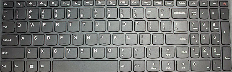 Клавиатура Lenovo IdeaPad 110-15IBR, 110-15ACL, 110-15AST, V110-15