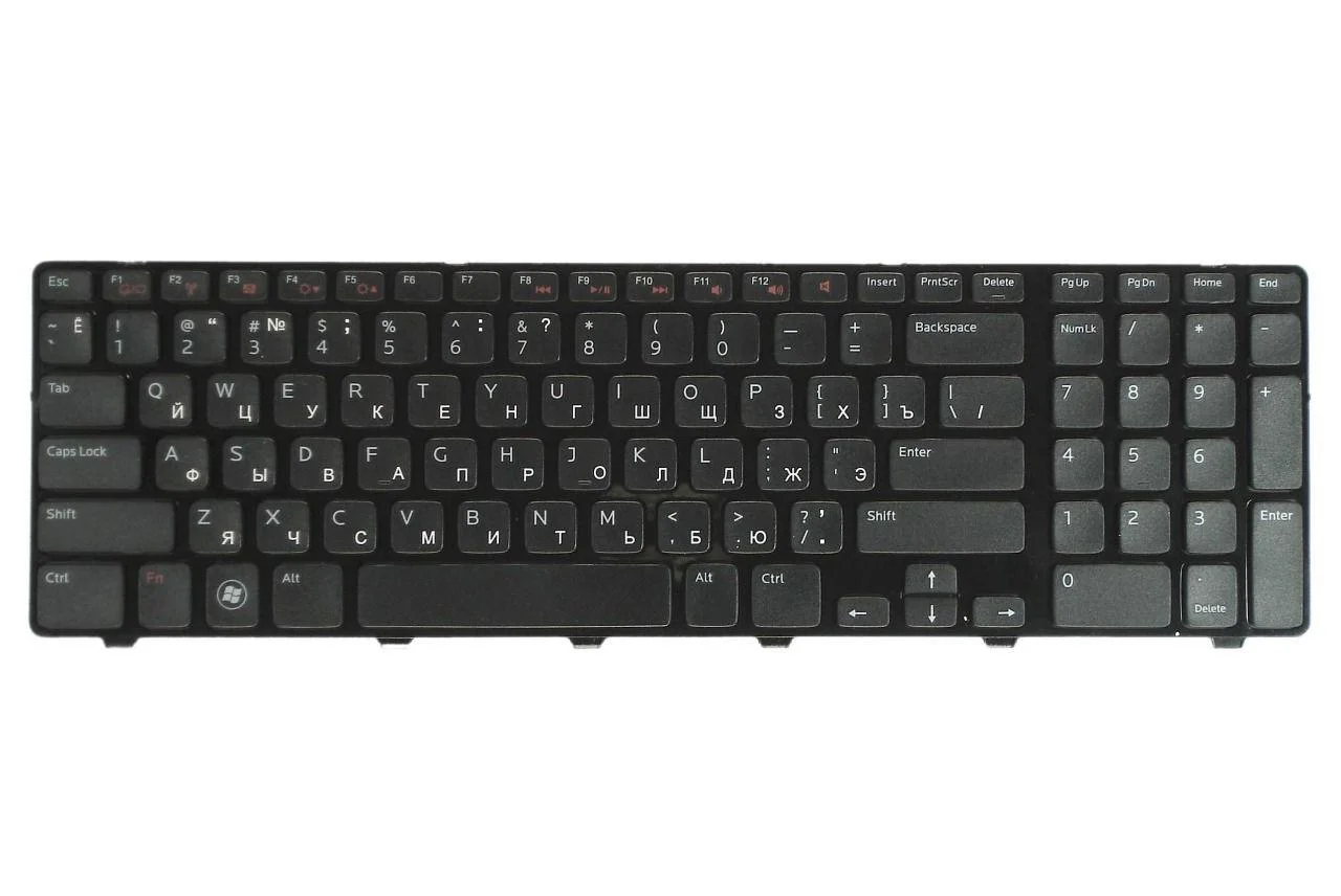 Клавиатура Dell Inspiron 5720, 7720, N7110; Vostro: 3750; XPS: L702X  black - изображение 3