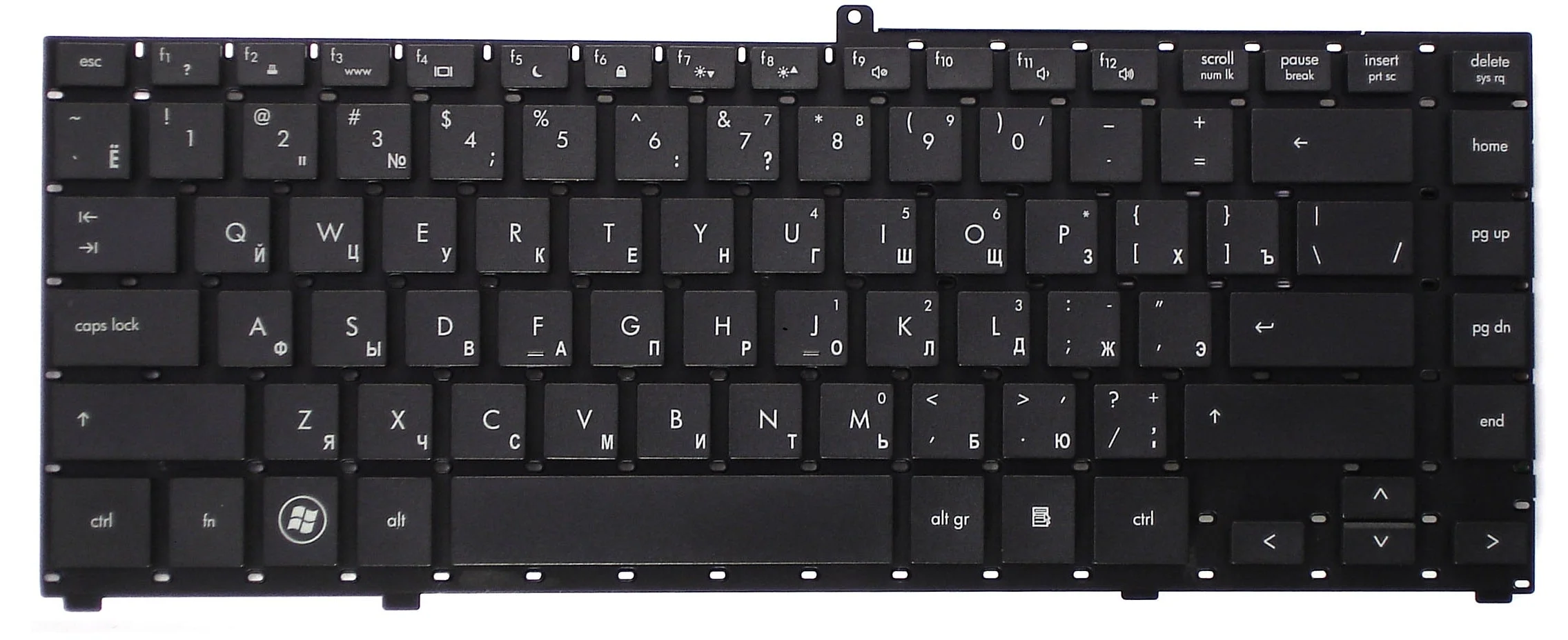 Клавиатура HP ProBook 4410s, 4411s, 4415s, 4416s 4511s   без фрейма - изображение 2