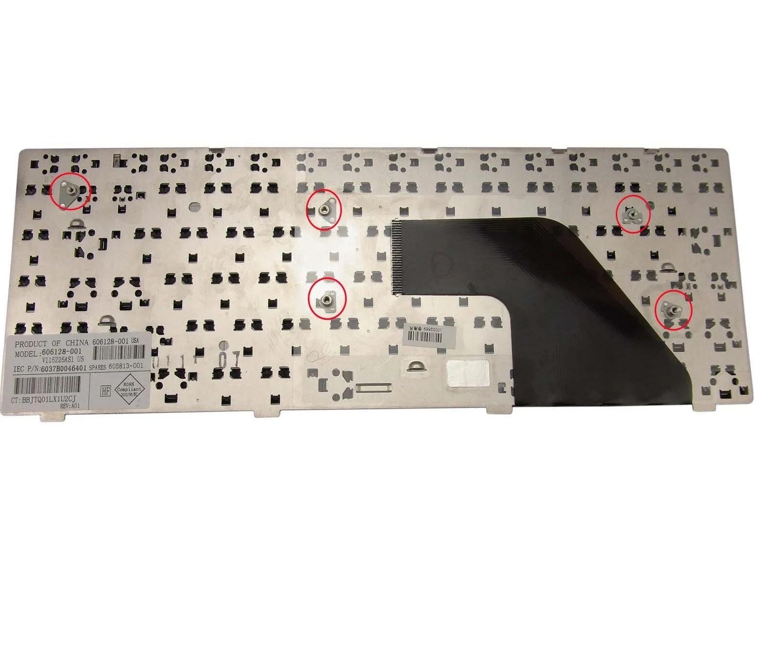 Клавиатура HP Compaq 320, 321, 326, 420, 421, 425, CQ320, CQ321, CQ326, CQ420, CQ421, CQ425 - изображение 2