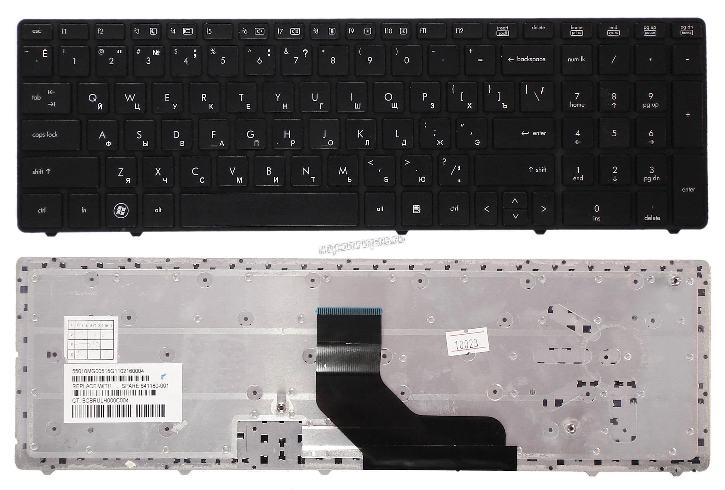 Клавиатура HP ProBook 6560b EliteBook 8560p, 8570p - изображение 2